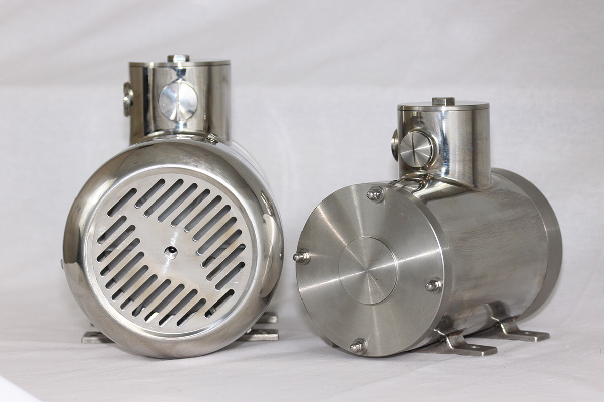 motori elettrici acciaio inox autoventilati TEFC e totalmente chiusi TENV