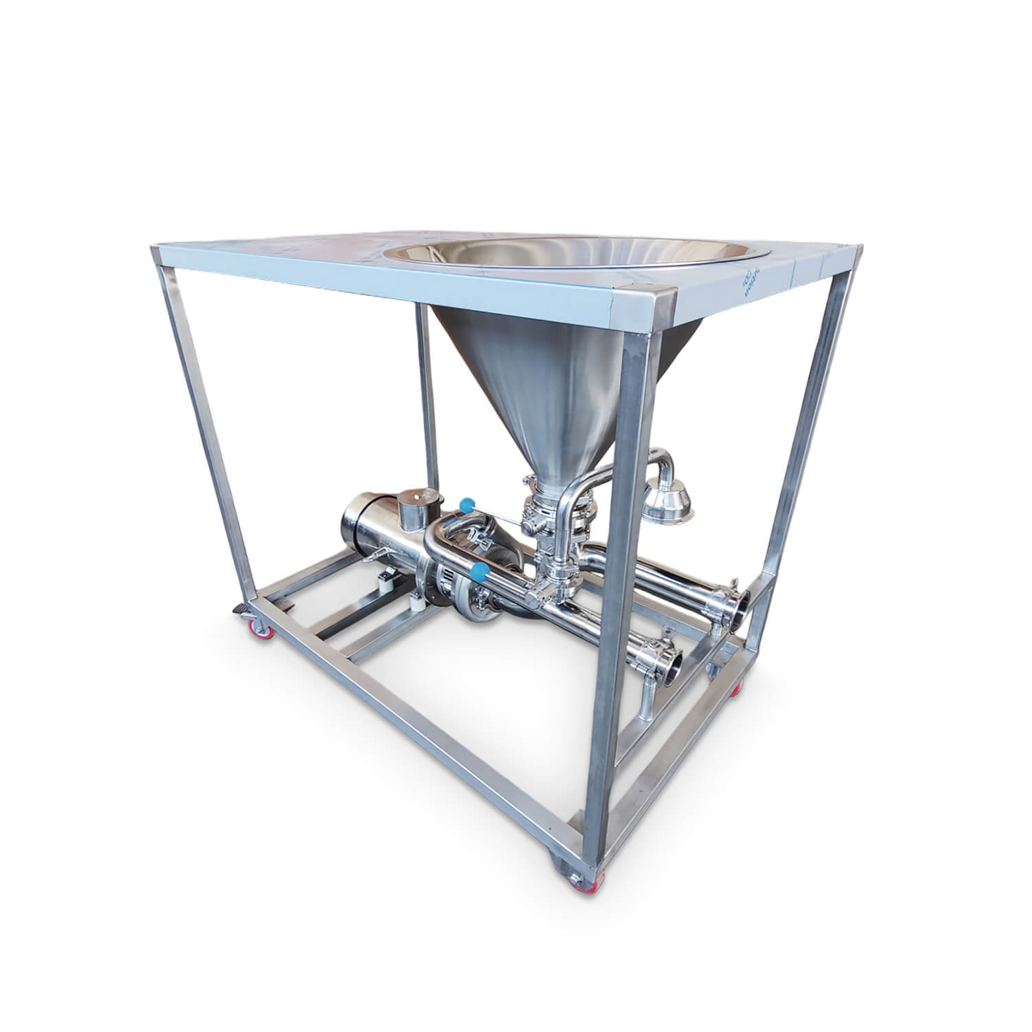 dissolutore Triblender IP69K in acciaio inox cover