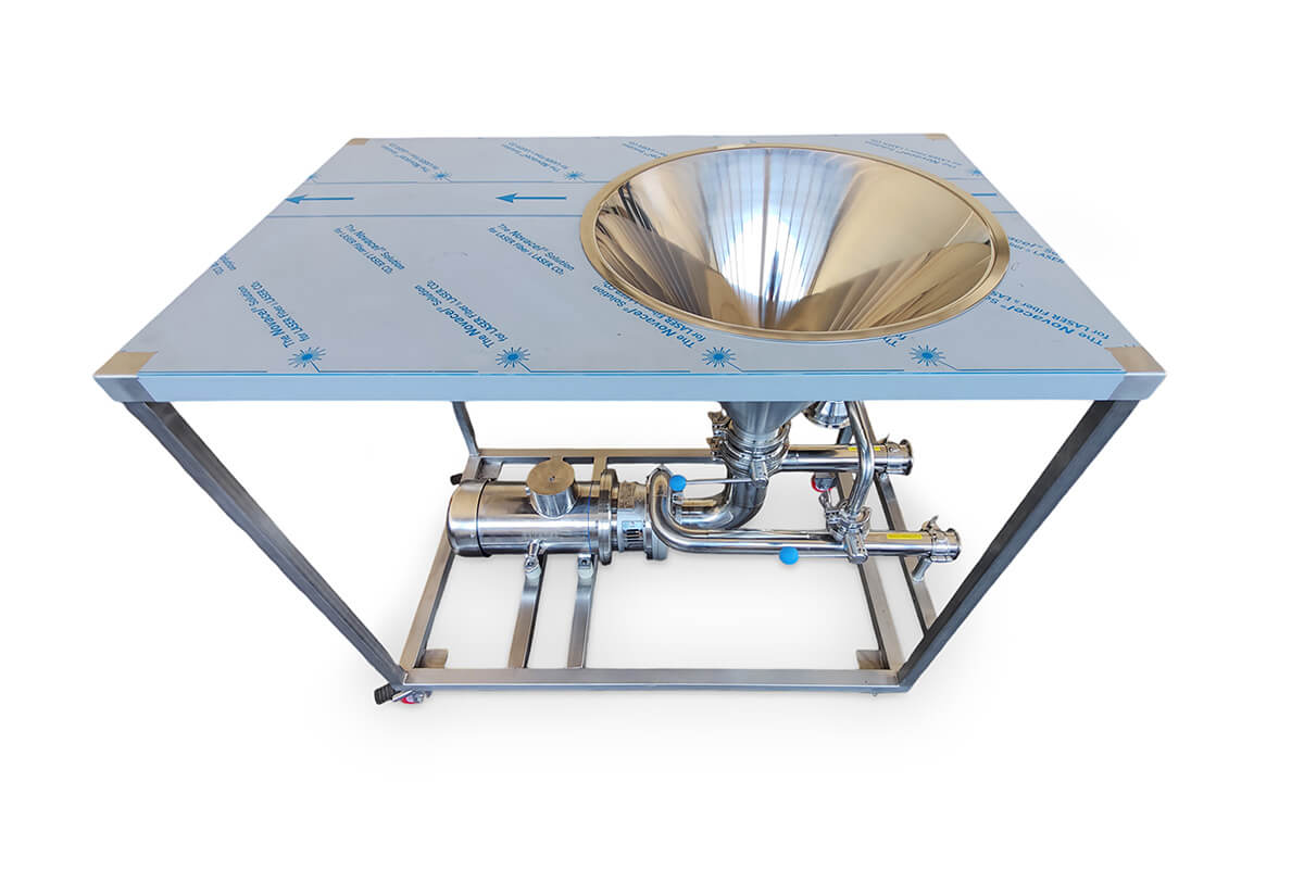 Dissolutore Triblender IP69K in acciaio inox