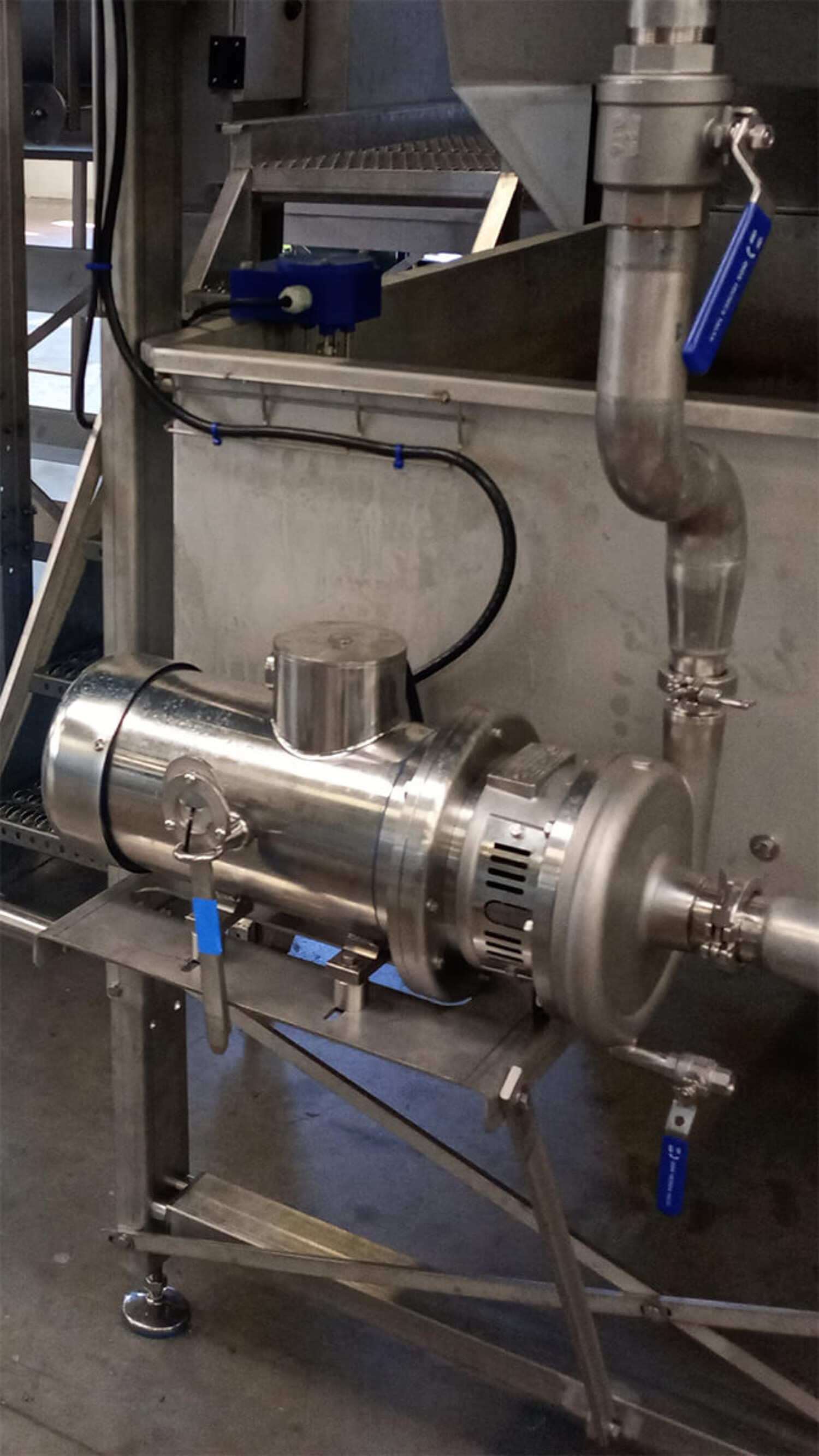 pompe centrifughe 3KW in produzione