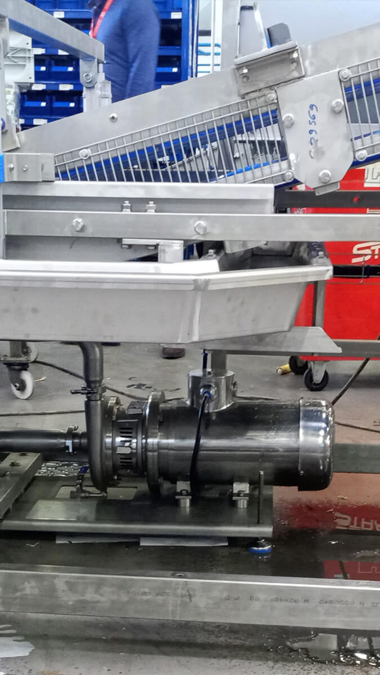 pompe centrifughe 4KW in produzione